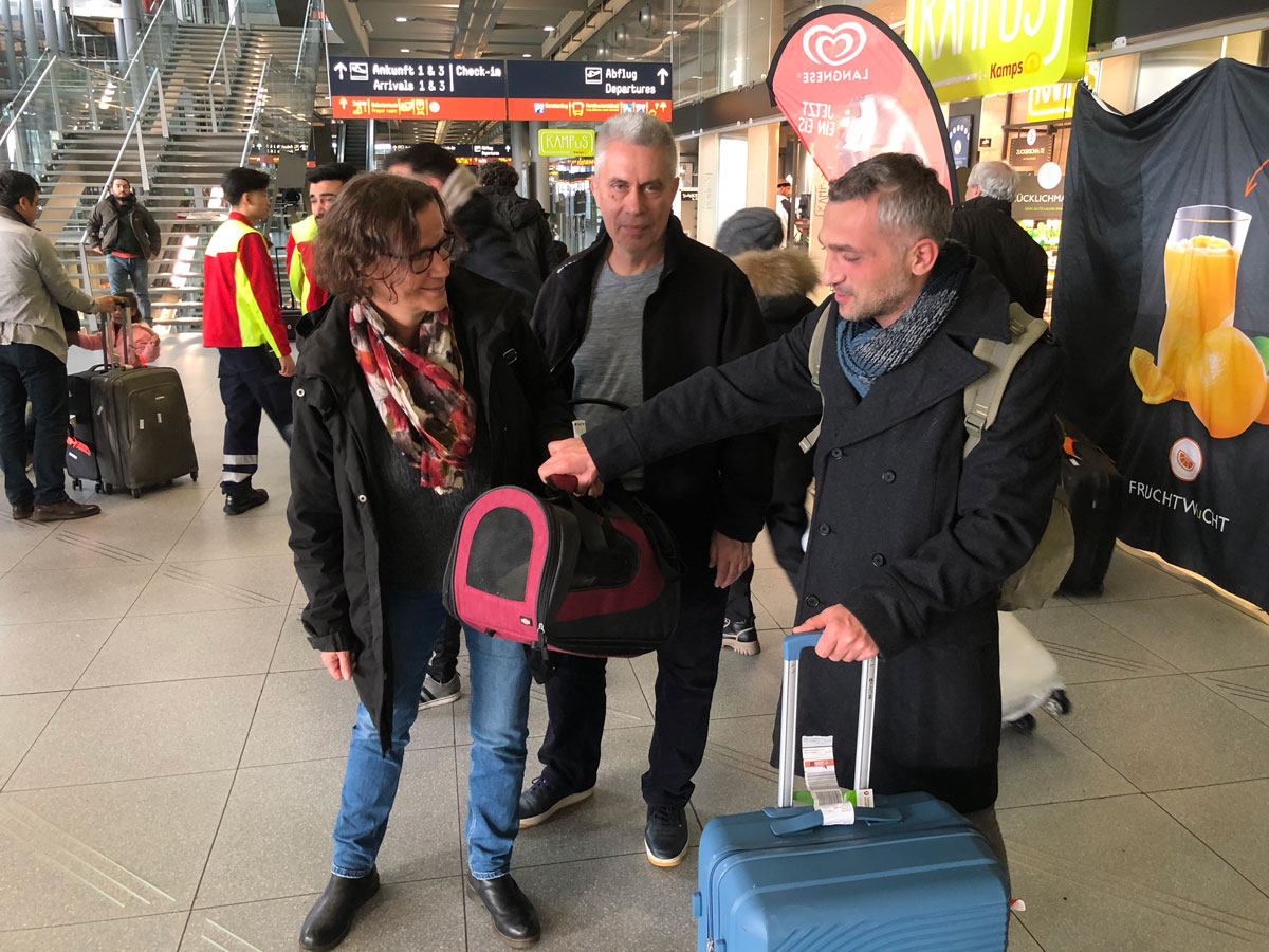 Hilfe bei der Mitnahme von Haustieren